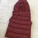 Nike NWT  NSW red down filled vest ~ S Photo 10