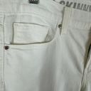 DKNY  White Soho Skinny Lightweight Cropped Denim Jeans Pockets Size 8 Photo 4