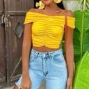 ZARA  gathered off shoulder top 1165/247 Photo 2