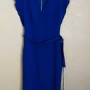 Eliza J  Ruffle Sleeve Sheath Dress in Cobalt Blue 2 Photo 1