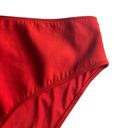 Good American  Plus Size 7 4X Bikini Swim Bottoms Bright Poppy Swimwear NWT Photo 2