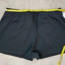 Good American  Scuba Drawstring Shorts Black 8 equals 5X Photo 7