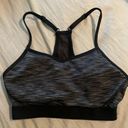 Athletic Works Gray & Black Sports Bra Photo 0