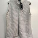 Charles River Apparel CHARLES RIVER FRANCONIA Women’s QUILTED VEST Oatmeal Heather  “WHITE CAP… Photo 0