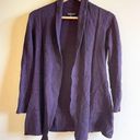 Stitch Fix 41 Hawthorn by  Purple Open Front Cardigan Womens Size S Top Photo 0