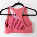 Peloton  Cadent Strappy Fast Pink Sports Bra Size Medium Photo 5