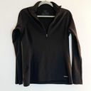 Patagonia  Women's Capilene Thermal Weight Zip-Neck in Black Sz S EUC Photo 4