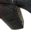 Rag and Bone  Leather Harlow Round Toe Adjustable Strap Heel Boots Black Sz 39 US 9 Photo 7