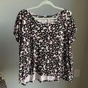 Scotch & Soda  Leopard Print Short Sleeve Tee Shirt Photo 0