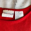 Brooks VTG Y2K Nautical Flags Red White Blue Bobbie  Top Shirt Photo 2