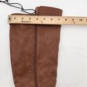 st. john's bay  Womens Duluth Block Heel Riding Boots Cognac 7.5 Medium Photo 4