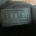 Ana A New Approach  Black Leather Hobo  Womens Purse Photo 2