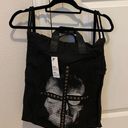 H.I.P. Y2K backspace Izzue black string backpack pop backpack Photo 0