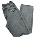 American Eagle 90’s Straight Distressed Jeans In Gray Size 10 Photo 6