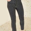 Ulla Johnson  Prince Polka Dot Skinny Jeans Cropped Charcoal Gray Women’s Size 2 Photo 1