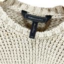 BCBGMAXAZRIA  Tan Open Chunky Knit Long Sleeved Sweater Sz XXS Casual Photo 3