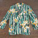 Christian Dior  Vintage Rayon One Button Jacket Size 8 Photo 0