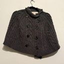 Michael Kors Michael By  Sweater Poncho Black SZ L Xl Photo 0