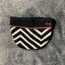 Juicy Couture  Y2K Black & White Patterned Beanie W/ Hot‎ Pink Embroidered… Photo 0