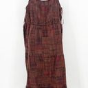 Earthbound Womens Boho Cottagecore Prairie Tie Shoulder Maxi Dress XXL Brown Photo 10