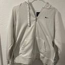 Nike White Zip-Up Jacket Photo 0