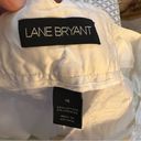 Lane Bryant  white Capri pants. Size: 16 Photo 6