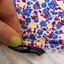 SheIn halter dress lightweight ditzy floral summer swim coverup women’s size M Photo 7