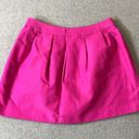 Annie Griffin  Womens Skort Size 6 Silk Pink Barbiecore Skirt Built In Shorts Photo 11