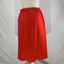 Pendleton Vintage Wool Pencil Skirt Red Midi Photo 6