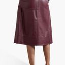 NWT Jonathan Simkhai Bia Vegan Leather Wrap Skirt Size 8 Photo 2