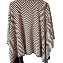 Chico's  Travelers Collection Chevron Jacquard Cape Photo 9