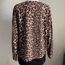 Banana Republic Women’s Cheetah Print Lightweight Pullover Fashion Sweatshirt Photo 4