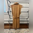 Love Tree  long vest faux suede EUC Photo 2