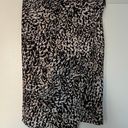 Bar III Cream & Black Abstract Asymmetrical Bodycon Skirt Size XS EUC Photo 0