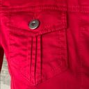 Dress Barn  jacket button down red Photo 3