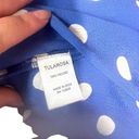 Tularosa  Hattie Dress Blue Polka Dot Off the Shoulder Mini Size Small Photo 10