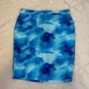 Jay Godfrey Jay by  XL watercolor‎ pencil skirt Photo 2