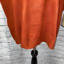 Terra & Sky women 3X 24W-26W sweater vest lightweight v-cut orange Photo 1