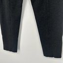 Mario Serrani  Ponte Knit Dress Pants Cropped Tapered Charcoal Gray Size L Photo 4