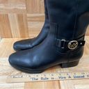 Michael Kors MICHAEL  Harland Boot Color-block Riding Equestrian Boots Size 9 Photo 5