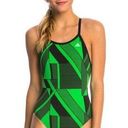 Adidas NWT  Sport DNA Vortex Back Swimsuit Photo 0