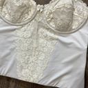 secret treasures 2000s Deadstock Secret Tresures White Lace Babydoll Corset Top Womens Size‎ 36C Photo 1