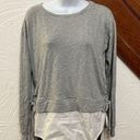 White House | Black Market  Women’s faux Layered Sweatshirt Size S Photo 0