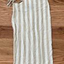 LIONESS Linen Striped Midi Skirt Photo 0