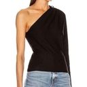The Range / FWRD Alloy Rib One Shoulder Top in Black Size M Retail $145 Photo 2