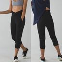 Lululemon  Sunset Salutation Black Cropped Jogger Leggings 4 Photo 1