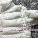 Uniqlo  women's cream light down puffer Photo 1