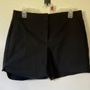 White House | Black Market WHBM Black Mid Rise Midi Career Business Casual Dress Shorts size 8 Medium Photo 0