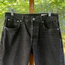 Rag and Bone  Women's Piper Low Rise Straight Jean Black Button Fly Size 27 Photo 2