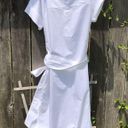 J.Crew NEW  White Cotton Shirt Dress M Photo 3